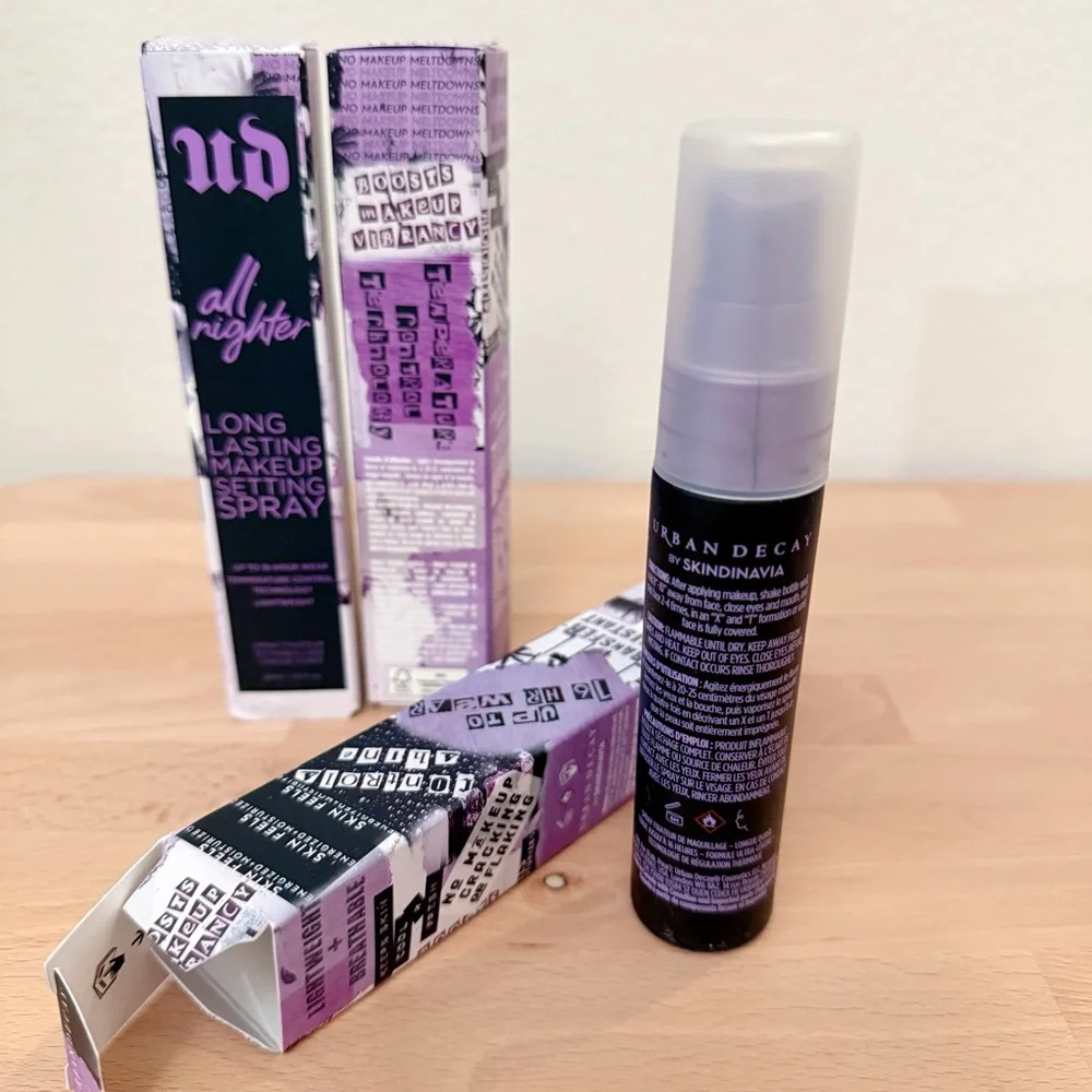 Urban Decay All Nighter Makeup Setting Spray Trio